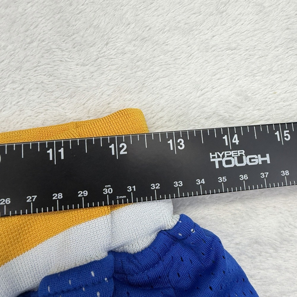 Just Don Indiana Pacers Basketball Shorts XL Made in USA Mesh Rare - Picture 8 of 11
